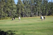 Golfing